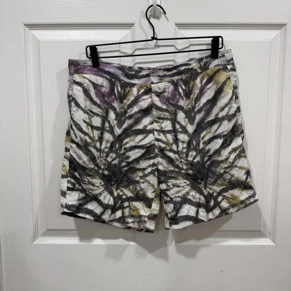 Men’s AllSaints tiger tie dye swim‎ shorts Multicolor Size Small S